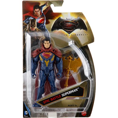 Boneco Batman Vs Superman - Superman Batalha Épica - Mattel