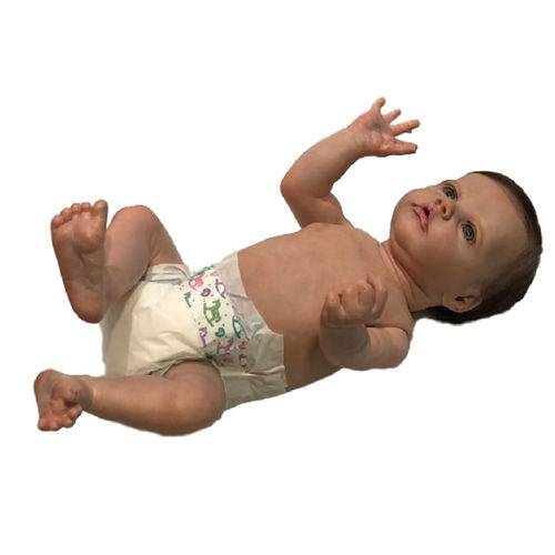 Tudo sobre 'Boneco Bebê Reborn Vinicius Corpo Inteiro Siliconado'