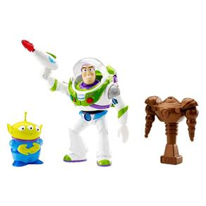 Boneco Buzz Lightyear Deluxe - Toy Story - Disney - Mattel
