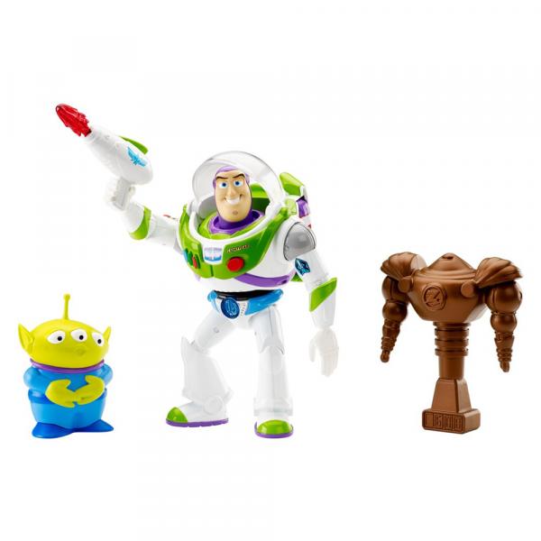 Boneco Buzz Lightyear Deluxe - Toy Story - Disney - Mattel