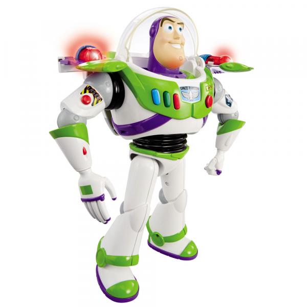 Boneco Buzz Lightyear - Guerreiro Espacial - Toy Story 3 - Mattel