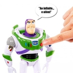 Boneco Buzz Lightyear Toy Story Articulado/Som True