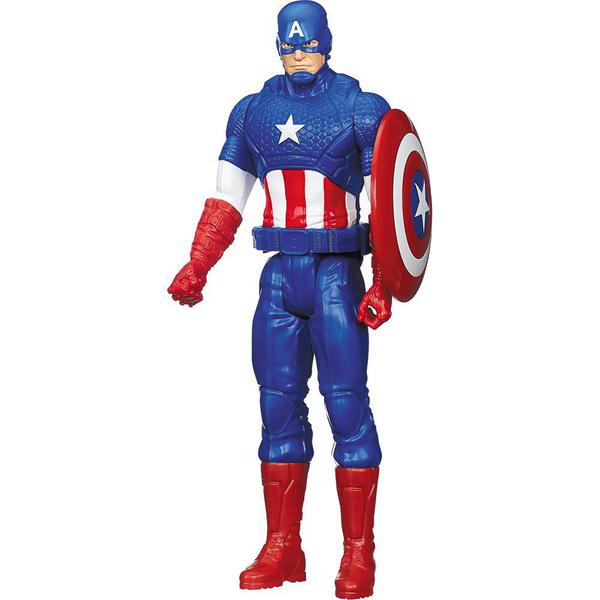 Boneco Capitão América 12" os Vingadores Titan Hero B1669 Hasbro