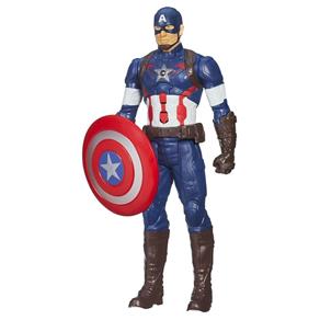 Boneco Capitão América Eletrônico 30 Cm Avengers - Hasbro