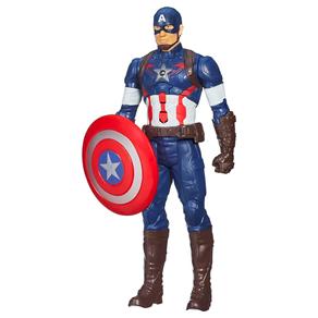 Boneco Capitão América Hasbro Avengers com Som