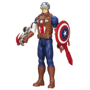 Boneco Capitão América Hasbro Avengers Titan Hero A6757