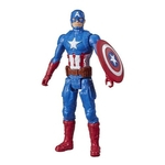 Boneco Capitão América Marvel Titan Hero Series - Hasbro