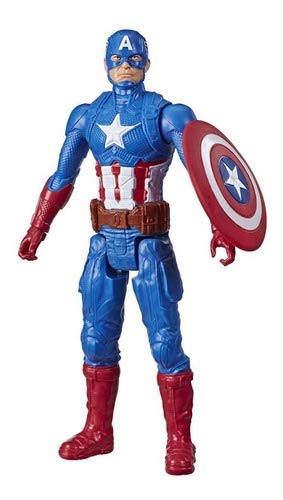 Boneco Capitão América Marvel Titan Hero Series - Hasbro