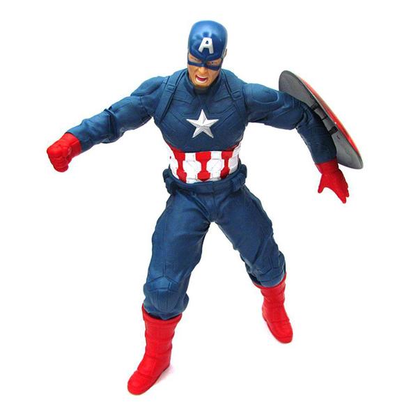 Boneco Capitão América Mimo 45cm Marvel Avengers