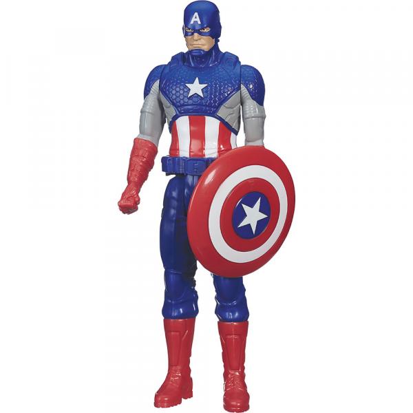 Boneco Capitão América os Vingadores Titan Hero B6153 Hasbro
