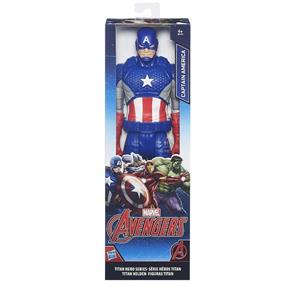 Boneco Capitão America Titan 12 - Hasbro B6153