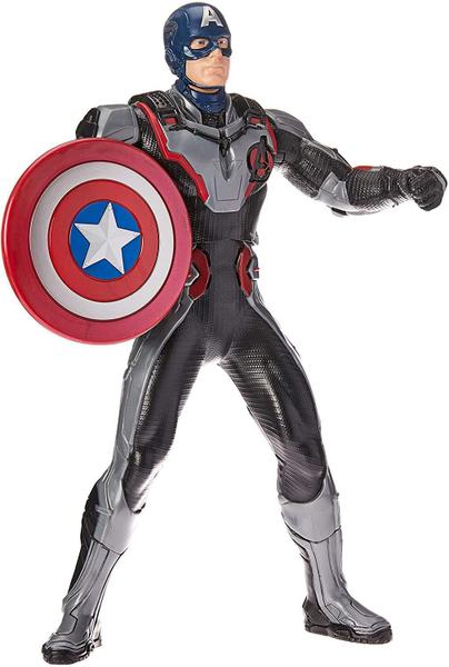 Boneco Capitão América Titan Hero Eletrônico, Avengers - Hasbro