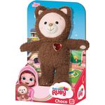 Boneco Choco Pelúcia Rainbow Ruby Choco 26cm Original