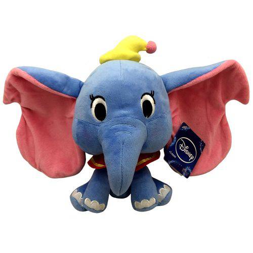 Tudo sobre 'Boneco de Pelúcia Elefante Dumbo 25cm Disney - Long Jump'
