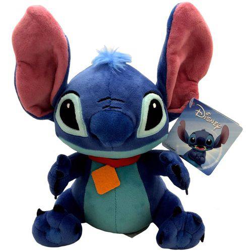 Tudo sobre 'Boneco de Pelúcia Pequeno Personagem Infantil Stitch Azul Disney - 25 Centímetros de Altura - do Filme em Desenho Animado Lilo e Stitch - Long Jump'