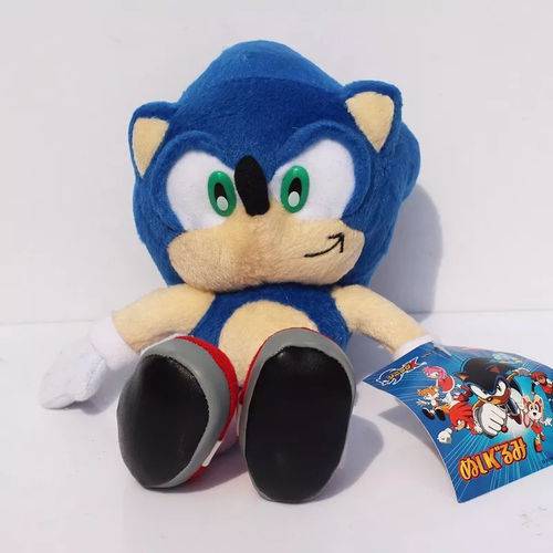 Tudo sobre 'Boneco de Pelúcia Sonic The Hedgehog Sega'