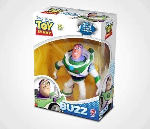 Boneco de Vinil Buzz Toy Story Lider 2589