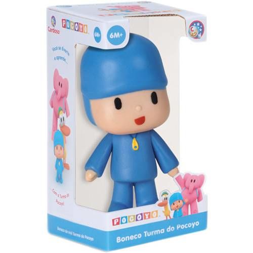 Boneco Pocoyo 14Cm Vinil Menino Presente Bebê Brincadeira Criança Desenho  0275 em Promoção na Americanas