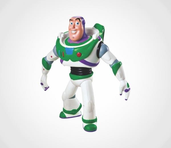 Boneco de Vinil Toy Story - Buzz Líder Brinquedos - Lider