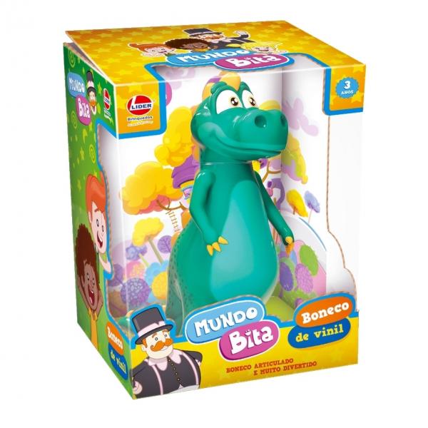 Boneco Dino Argo Vinil Mundo Bita - Líder Brinquedos
