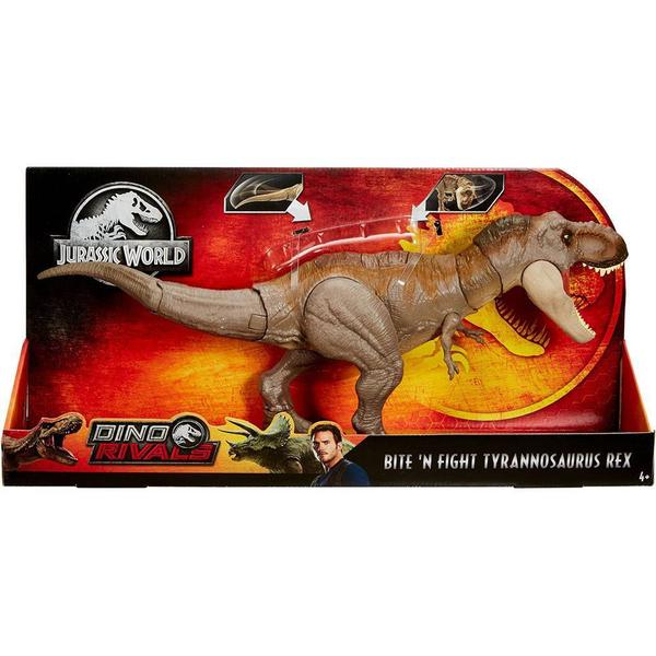 Boneco Dinossauro Jurassic World T.Rex de Batalha Mattel