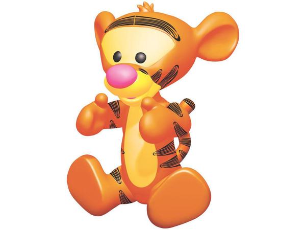 Boneco Disney Tigrão Baby 28cm - Lider Brinquedos