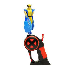 Boneco e Lançador Flying Heroes - Wolverine - DTC