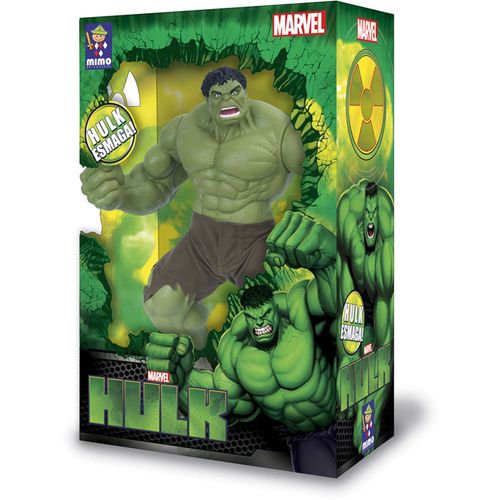 Tudo sobre 'Boneco e Personagem Hulk Premium Verde 55cm Mimo Unidade'
