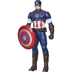 Boneco Eletrônico Avengers Capitão América Titan Hero - Hasbro