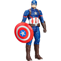 Boneco Eletrônico Titan Capitão América - Hasbro
