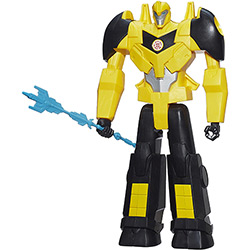 Boneco Eletrônico Transformers Bumblebee Titan Hero - Hasbro