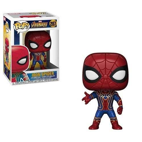 Boneco Funko Pop Homem Aranha Guerra Infinita Iron Spider