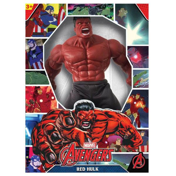 Boneco Gigante Disney Marvel Revolution Hulk Vermelho 517 - Mimo