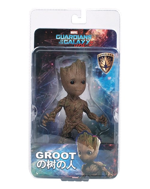 Boneco Groot - dos Guardiões da Galáxia (Marrom)