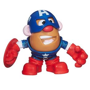 Boneco Hasbro Mr. Potato Marvel Capitão América