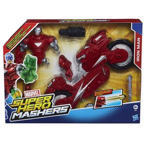Boneco Hasbro - Super Hero Mashers - Homem de Ferro