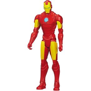 Boneco Homem de Ferro 12" os Vingadores Titan Hero B1667 Hasbro
