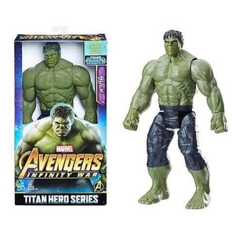 Tudo sobre 'Boneco Hulk 30cm Titan Hero Hasbro Avengers Marvel'
