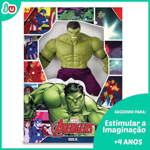 Boneco Hulk Verde Revolution Vingadores Avengers - Mimo