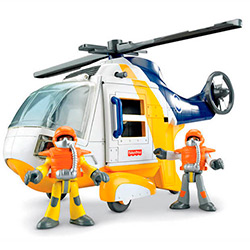 Boneco Imaginext Helicóptero Aventura - Mattel