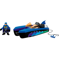 Tudo sobre 'Boneco Imaginext Super Friends Veículo Batman Batlancha - Mattel'
