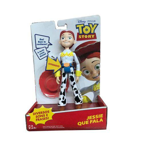 Boneco Jessie Toy Story com Som Dpn88 - Mattel