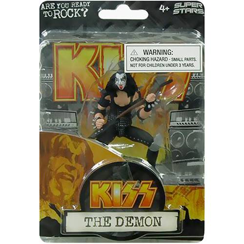 Tudo sobre 'Boneco Kiss Case - The Demon - Gene Simmons - Toy Nk'