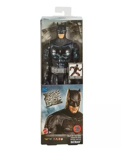 Boneco Liga da Justiça 30cm Batman FGG78/ FPB51 - Mattel