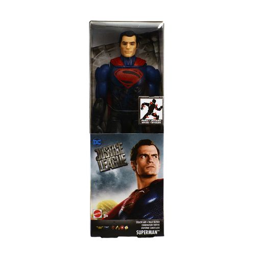 Boneco Liga da Justiça 30cm - Superman Uniforme Camuflado - Mattel