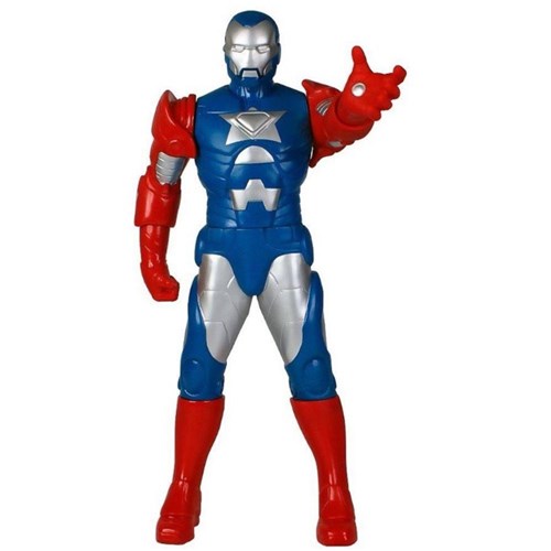 Boneco Marvel Homem de Ferro Patriota Premium 461-Mimo