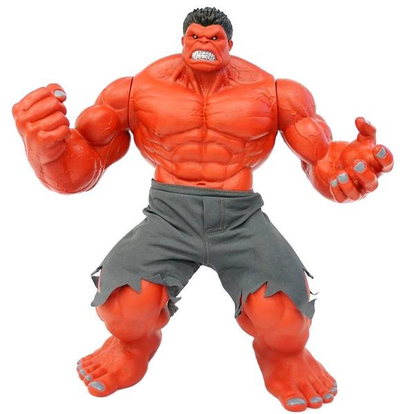 Boneco Marvel Hulk Gigante Vermelho Premium - Mimo - Hulk