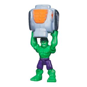 Boneco Marvel Super Hero Adventures Playskool Hulk Hasbro
