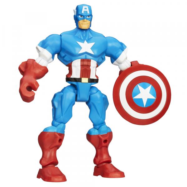 Boneco Marvel Super Hero Mashers - Capitão América - Hasbro