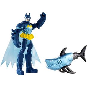 Boneco Mattel Batman e Shock Shark